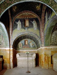Innenansicht des Oratoriums, ca. 430 n. Chr.